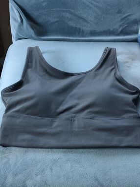 Dark Gray Sports Bra M